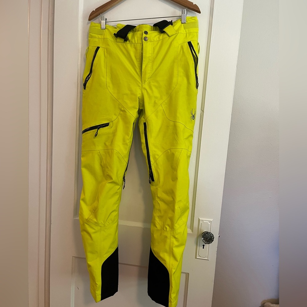 Spyder Neon Yellow Jacket
